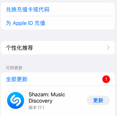 荥经荥经苹果维修分享无法在iPhone上下载或更新应用办法